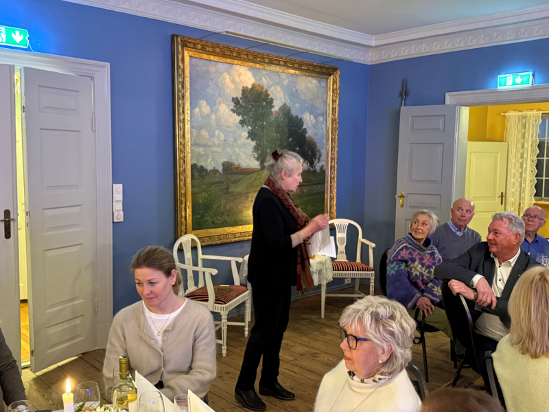 Besøk til Kommandørboligen i Stavern leir